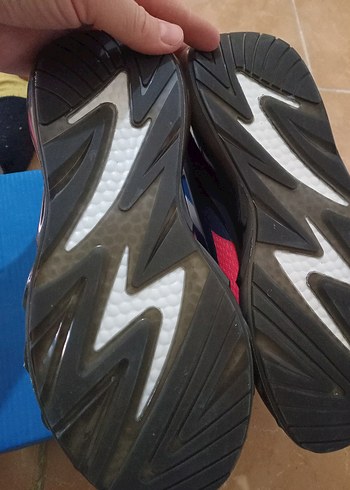 Adidas unisex Beyaz Spor Ayakkabı Velcro - Görsel 7