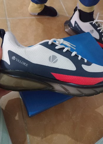 Adidas unisex Beyaz Spor Ayakkabı Velcro - Görsel 3