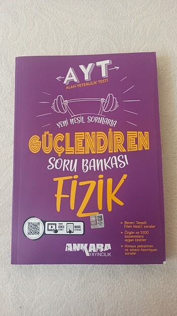 Ankara yayıncılık ayt fizik soru bankası