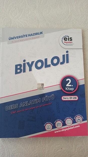 Eis biyoloji daf 2. Kitap ayt