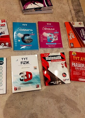 Sınav kitapları YKS AYT