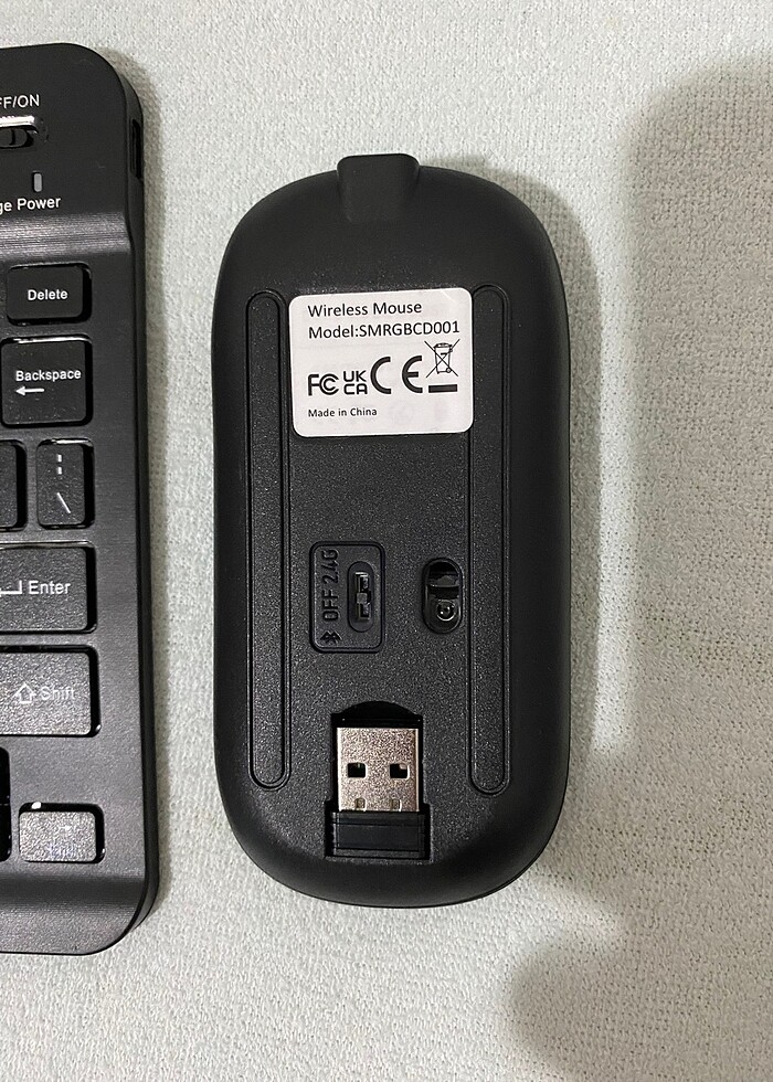 Bluetooth klavye ve mouse - Görsel 2