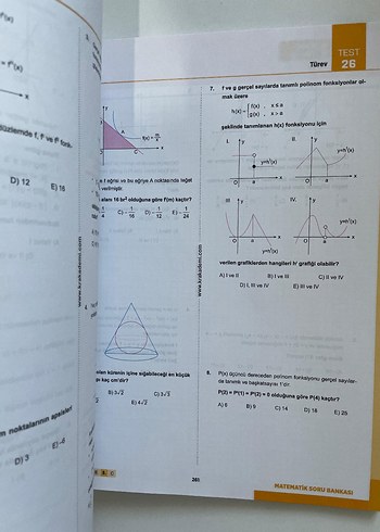 Beden AYT Matematik Soru Bankası Eyüp B