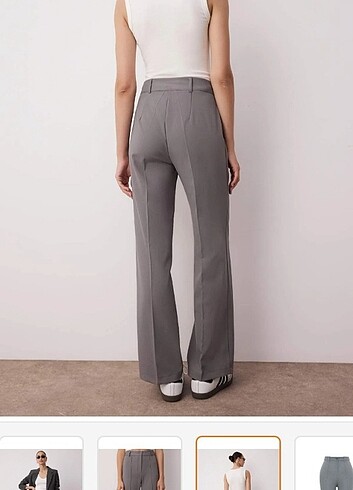 Gri kumaş pantolon 32 beden  - Görsel 3