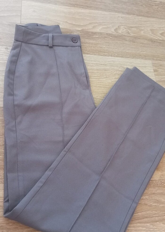 Gri kumaş pantolon 32 beden  - Görsel 5