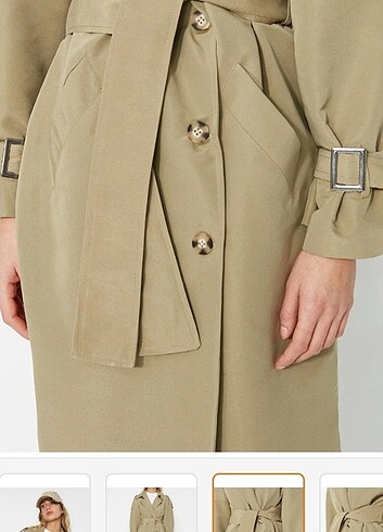 Kadın trençkot - Görsel 5