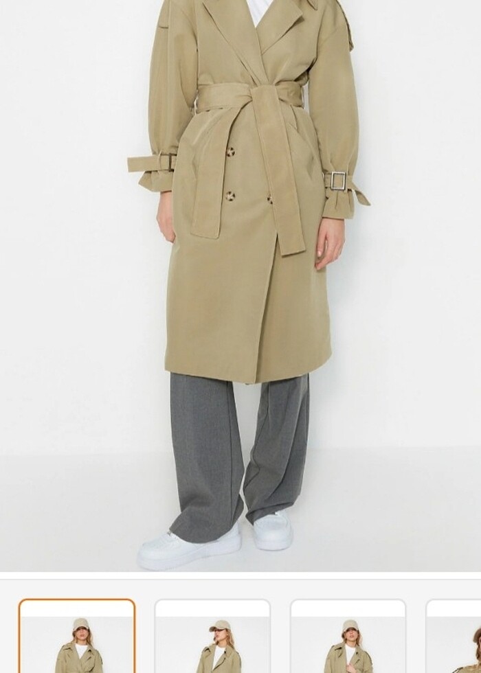 Kadın trençkot - Görsel 2
