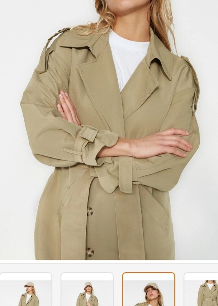 Kadın trençkot - Görsel 3