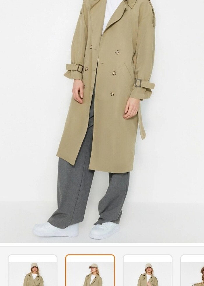 Kadın trençkot - Görsel 4