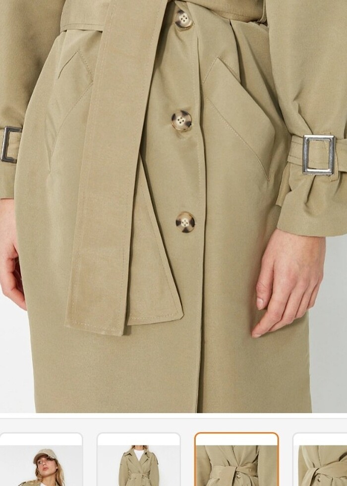 Kadın trençkot - Görsel 5