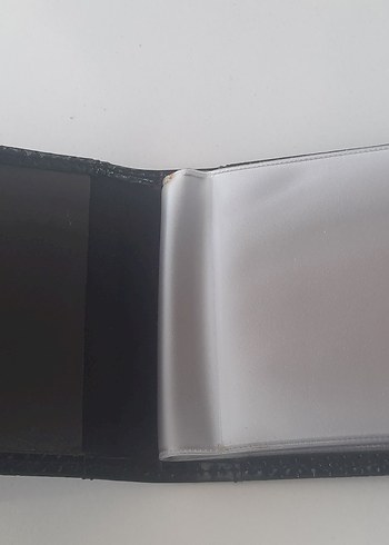 Karaca Siyah unisex kart vizitlik  Cüzdan - Görsel 3