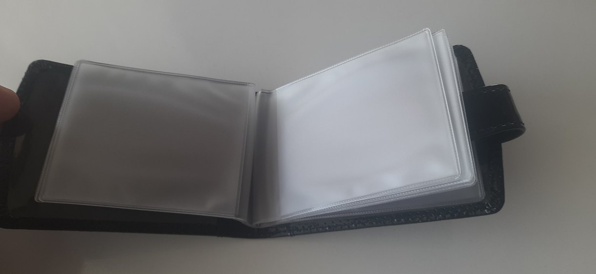 Karaca Siyah unisex kart vizitlik  Cüzdan - Görsel 4