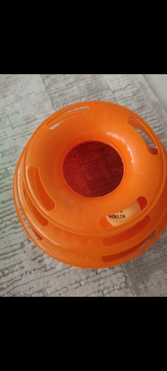 Turuncu Üç Katlı Kedi Oyuncağı - Görsel 2