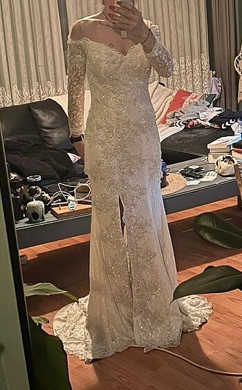 Balık model gelinlik