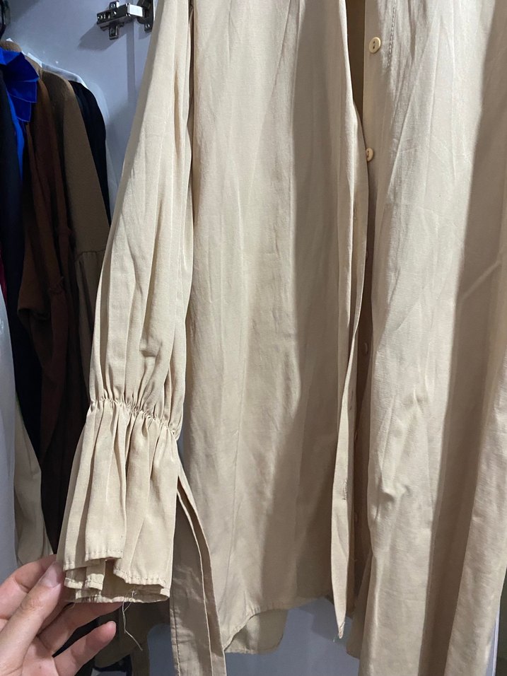 Pamuk tesettür gömlek - Görsel 3