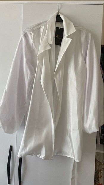 Diğer Beyaz şık kimono