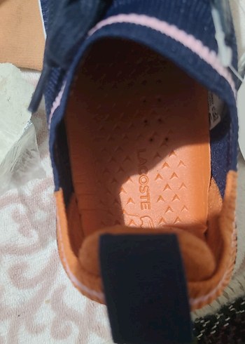 Orijinal Lacoste Kadın Mavi Spor Ayakkabı - Görsel 8