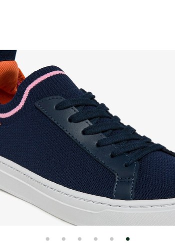 Orijinal Lacoste Kadın Mavi Spor Ayakkabı - Görsel 6