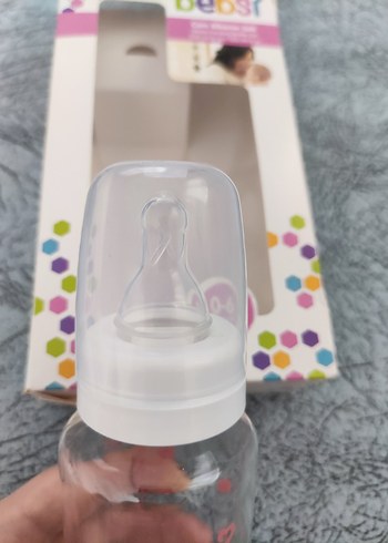 Pembe Panda Desenli Bebek Biberonu 0-6 Ay - Görsel 6