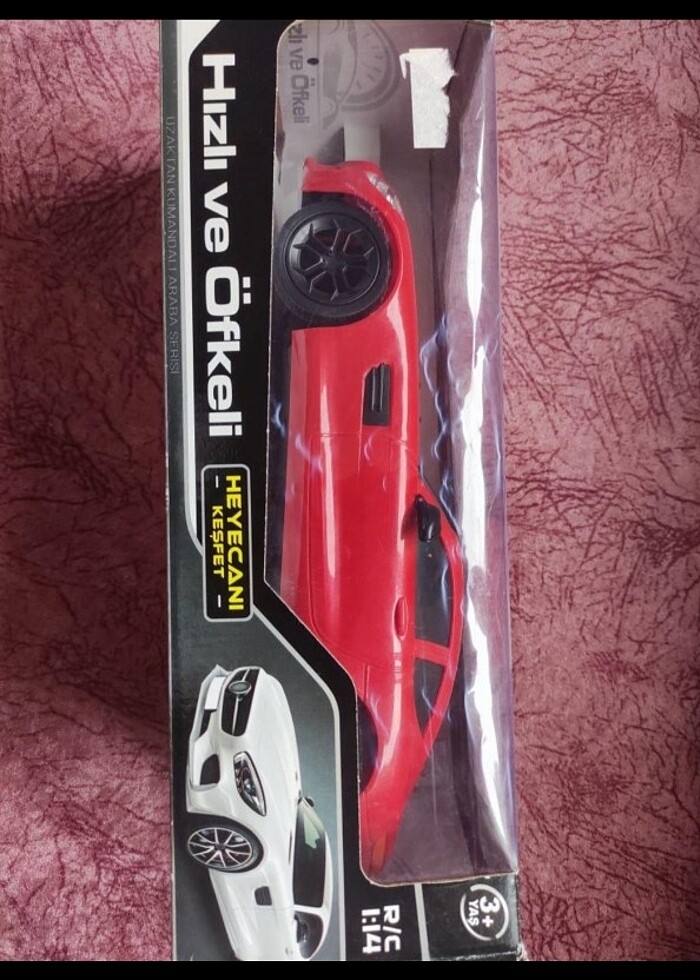 Uzaktan kumandalı Şarjlı spor Araba hızlı ve öfkeli - Görsel 3