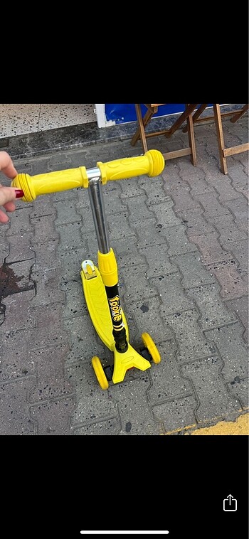 Beden sarı Renk Çocuk scooter