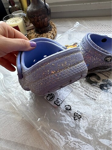 31 Beden mor Renk Çocuk crocs