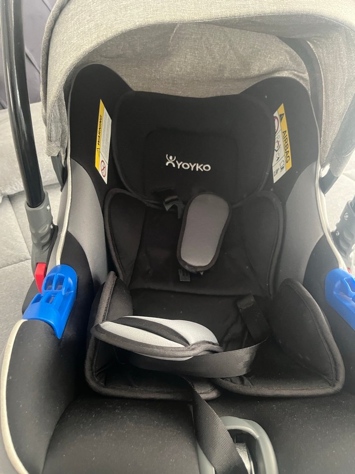 Gri Bebek Oto Koltuğu - Görsel 5