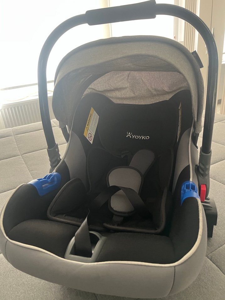 Gri Bebek Oto Koltuğu - Görsel 3