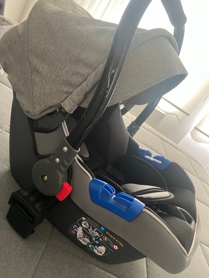 Gri Bebek Oto Koltuğu - Görsel 4