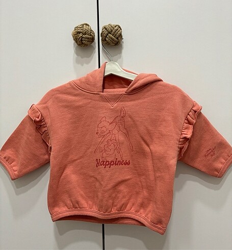 Kiz bebek - kapsonlu sweatshirt