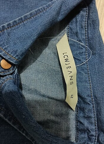 44 Beden Denim gömlek