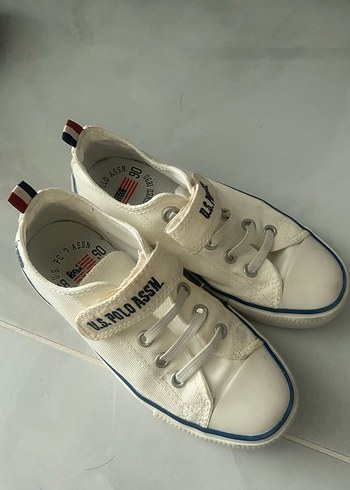 U.S. Polo Assn. Beyaz Kadın Günlük Spor Ayakkabı