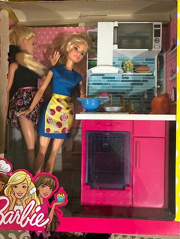  Beden Barbi aşçı seti oyuncak