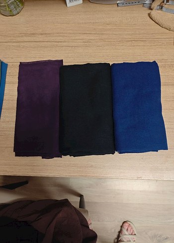 Mor Drapeli Kadın Şal - Görsel 6