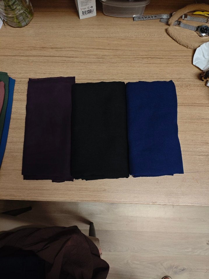 Mor Drapeli Kadın Şal - Görsel 5