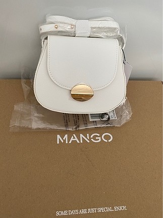 Mango beyaz çanta