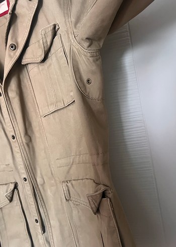 Bej Midi Boy Erkek Ceket - Görsel 6