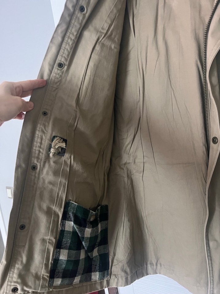 Bej Midi Boy Erkek Ceket - Görsel 3