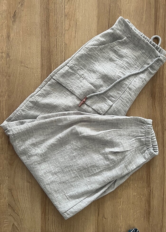 Ham keten pantolon - Görsel 5