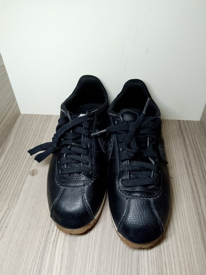 Nike Siyah Kadın Cortez Ayakkabı - Görsel 5