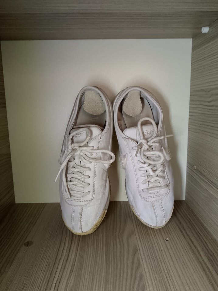 Beyaz Kadın Nike Cortez Sneakers - Görsel 4