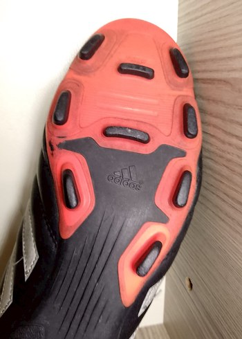 Siyah Bağcıklı Erkek Futbol Ayakkabısı - Görsel 2