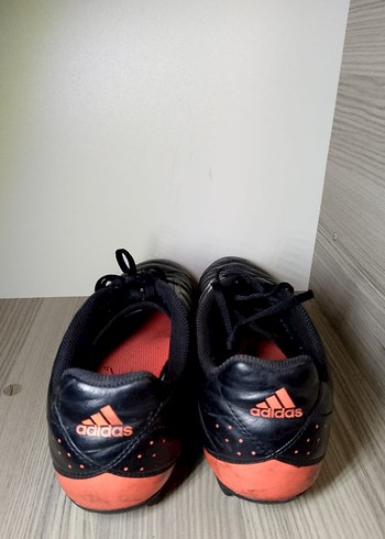 Siyah Bağcıklı Erkek Futbol Ayakkabısı - Görsel 4