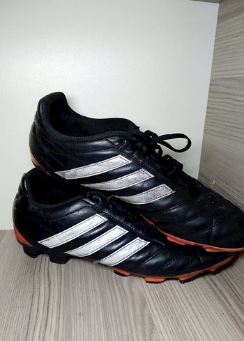 Siyah Bağcıklı Erkek Futbol Ayakkabısı - Görsel 5