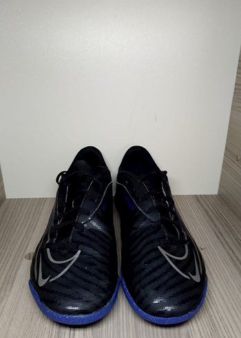 Erkek Laceli Siyah-Mavi Futbol Ayakkabısı - Görsel 2