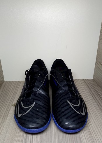 Erkek Laceli Siyah-Mavi Futbol Ayakkabısı - Görsel 3