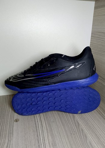 Erkek Laceli Siyah-Mavi Futbol Ayakkabısı - Görsel 6
