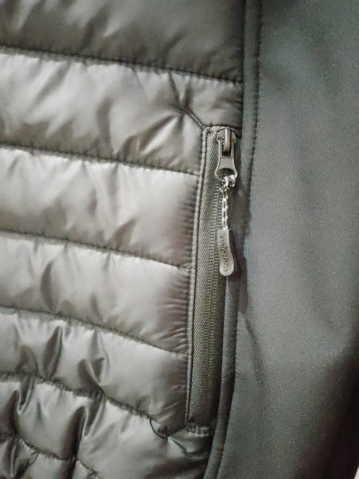 Erkek Siyah Spor Fermuarlı Biker Mont - Görsel 5