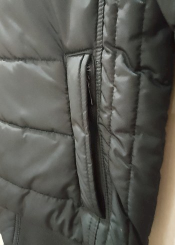 s Beden siyah Renk Erkek Siyah Regular Fit Sokak Stili Mont