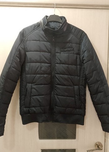 Erkek Siyah Regular Fit Sokak Stili Mont - Görsel 7